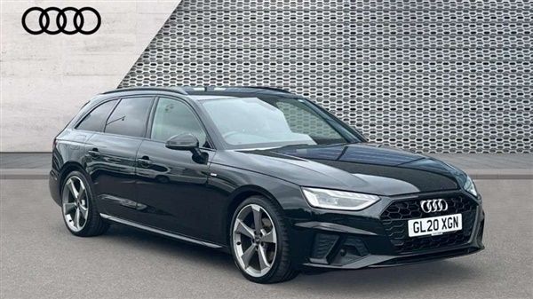 Black Used 2020 Audi A4 Black Edition Estate | £18,764 (A bit pricey) - Image 1/4