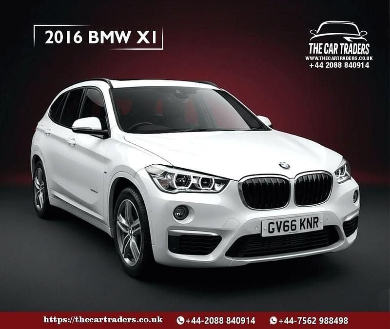 White Used 2016 BMW X1 M Sport SUV | £11,488 (Fair price) - Image 1/4
