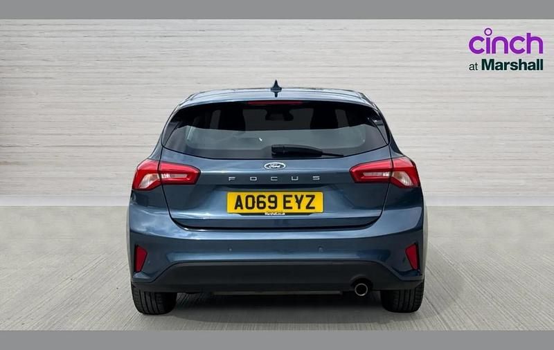 Used Ford Focus Titanium 125 HP (91 kW) 2019 Blue Hatchback