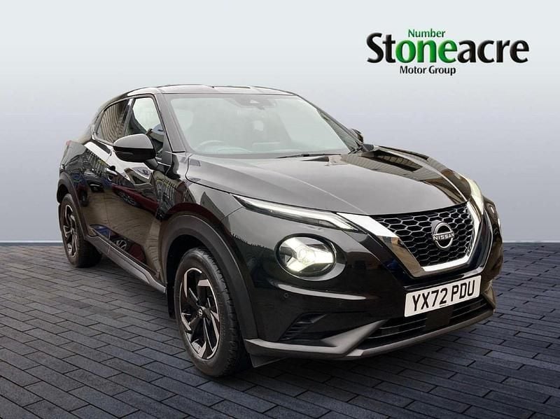 Black Used 2022 Nissan Juke N-Connecta SUV | £13,590 (Fair price) - Image 1/4