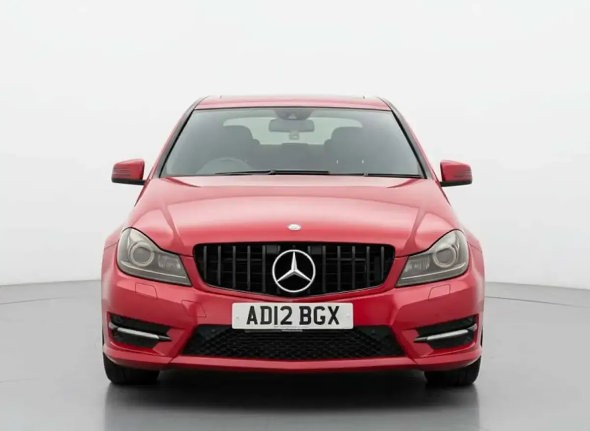 Used Mercedes C220 AMG 2012 Red Sedan