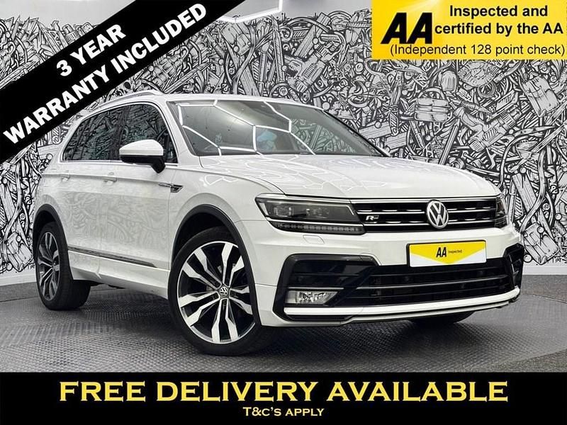 White Used 2016 VW Tiguan R-line SUV | £20,695 (Fair price) - Image 1/2