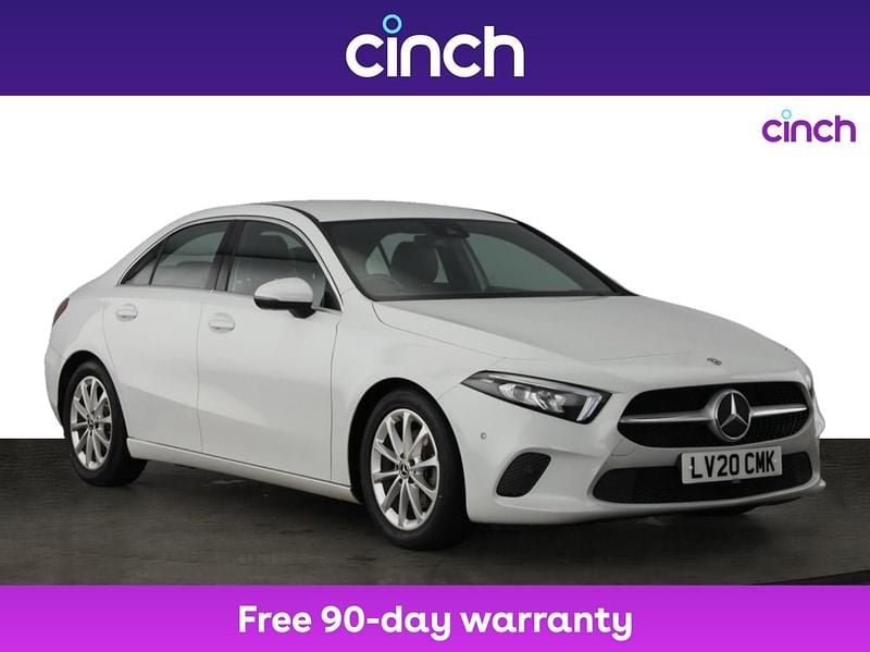 White Used 2020 Mercedes A200 Executive Sedan | £15,799 (Good price) - Image 1/3