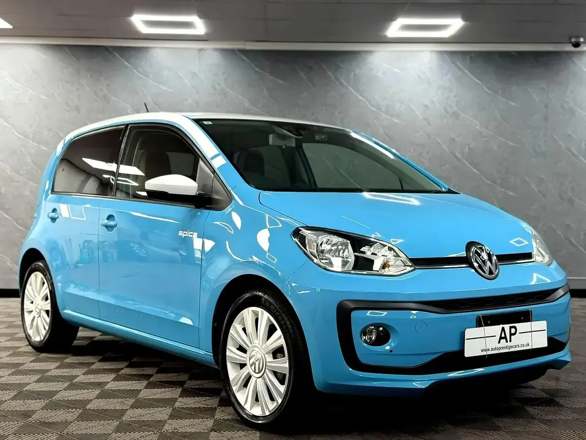 Used VW up! high up! 2019 Blue Hatchback