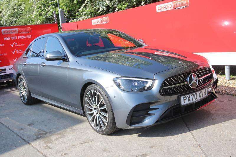 Grey Used 2021 Mercedes E220 AMG line Sedan | £24,995 (Fair price) - Image 1/4