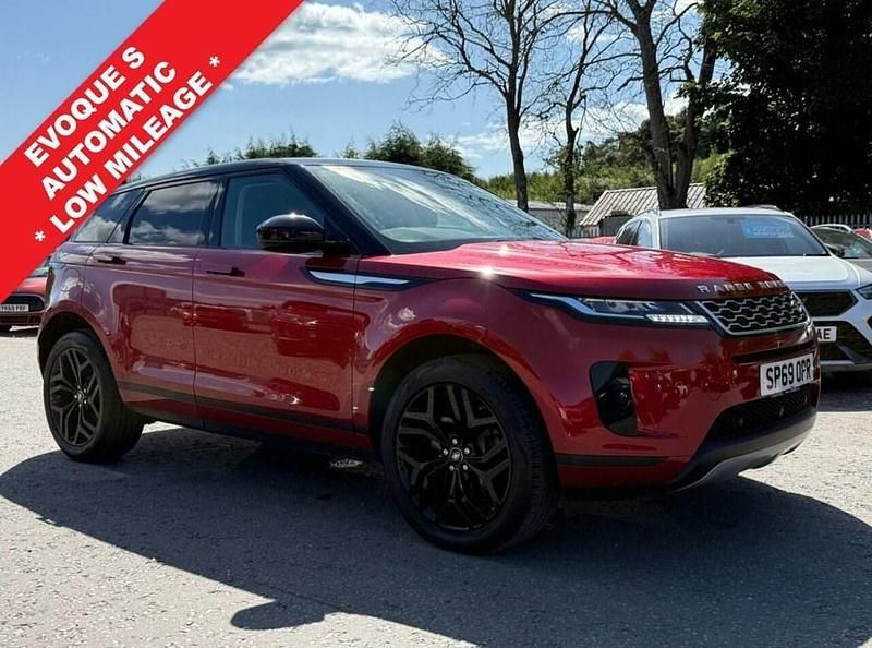 Red Used 2019 Land Rover Range Rover evoque S Estate | £18,495 (Good price) - Image 1/4
