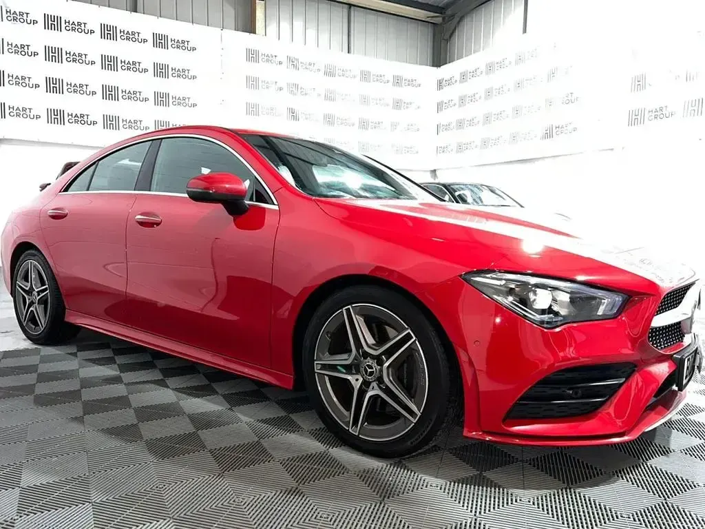 Used Mercedes CLA200 AMG Line Premium 2019 Red Coupe