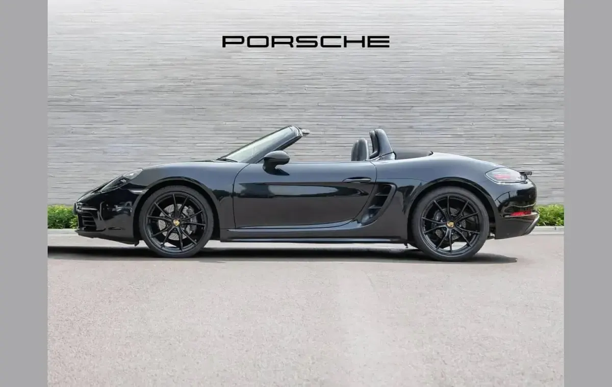 Used Porsche Boxster 296 HP (217 kW) 2016 Black Cabriolet