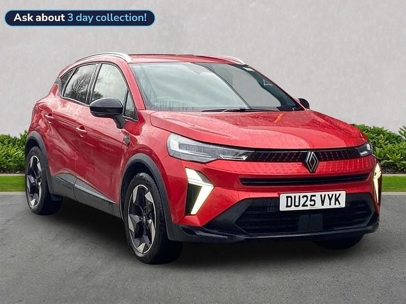 Red Used 2025 Renault Captur Techno SUV | £21,499 (A bit pricey) - Image 1/4