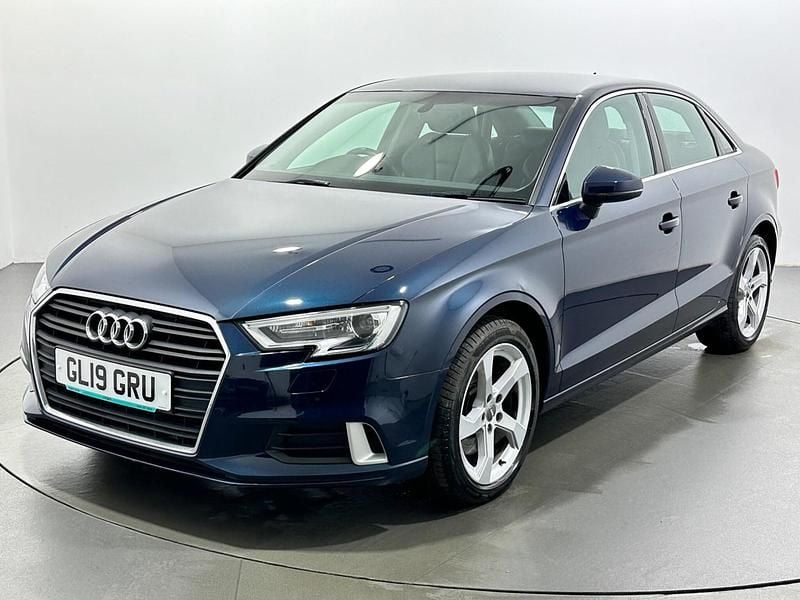Used Audi A3 Sport 150 HP (110 kW) 2019 Blue Sedan