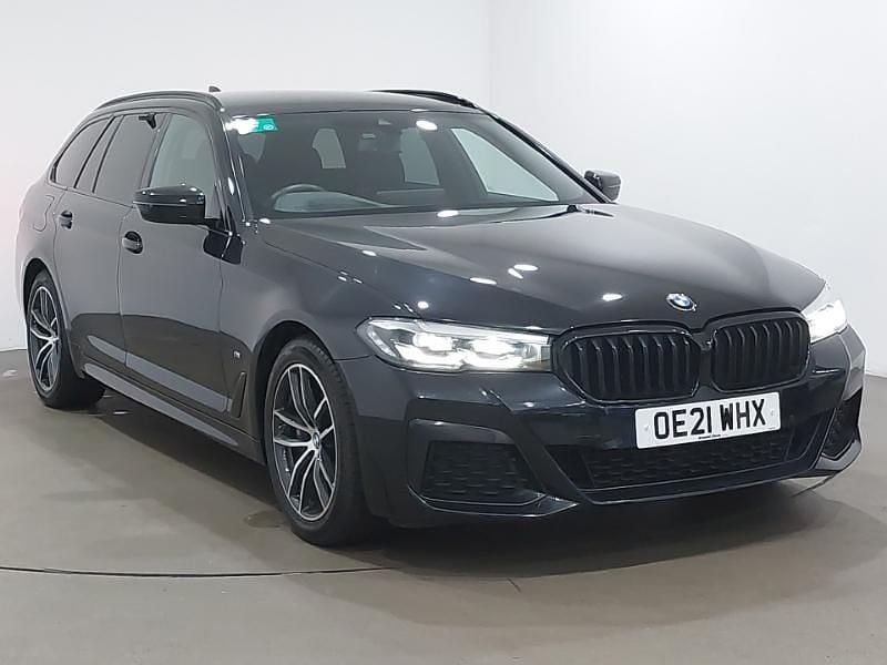 Used BMW 530e M Sport 292 HP (214 kW) 2021 Black Estate