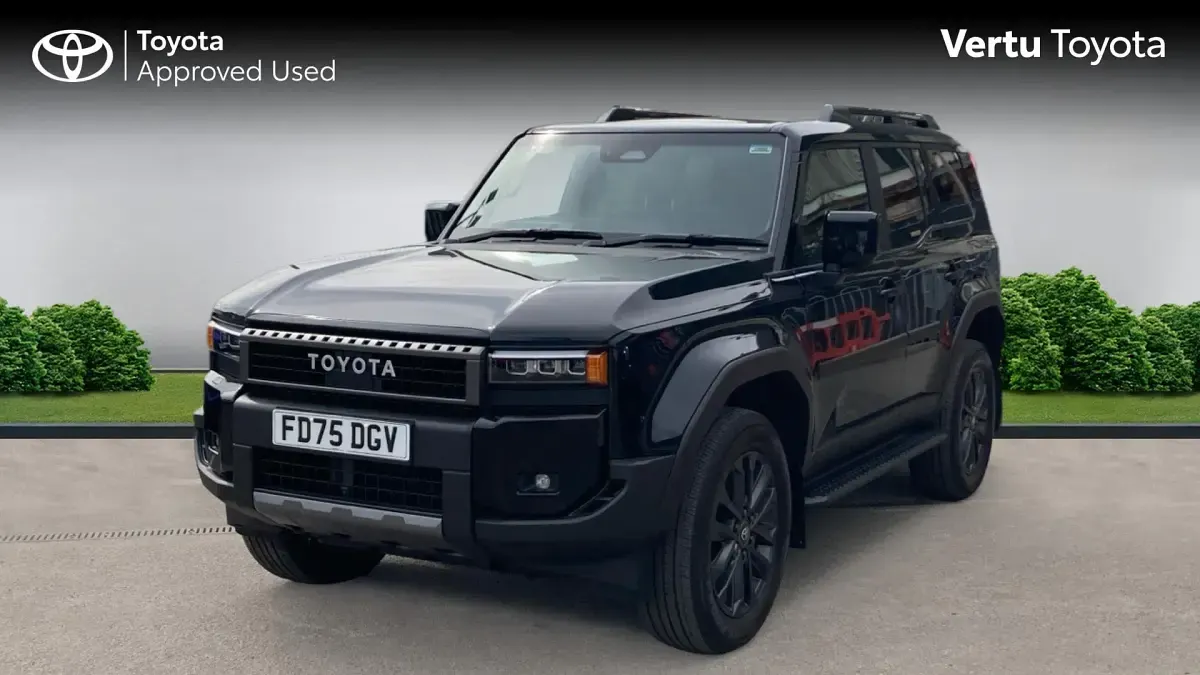 Used Toyota Land Cruiser 205 HP (150 kW) 2025 Astral black (solid paint) Estate