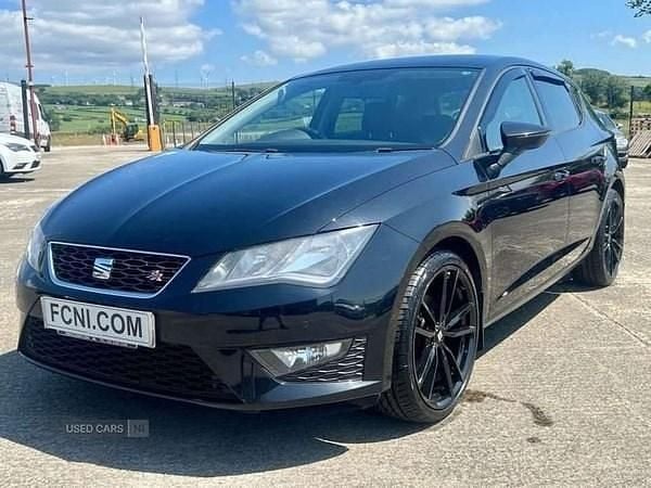 Used Seat Leon FR 150 HP (110 kW) 2016 Black Hatchback