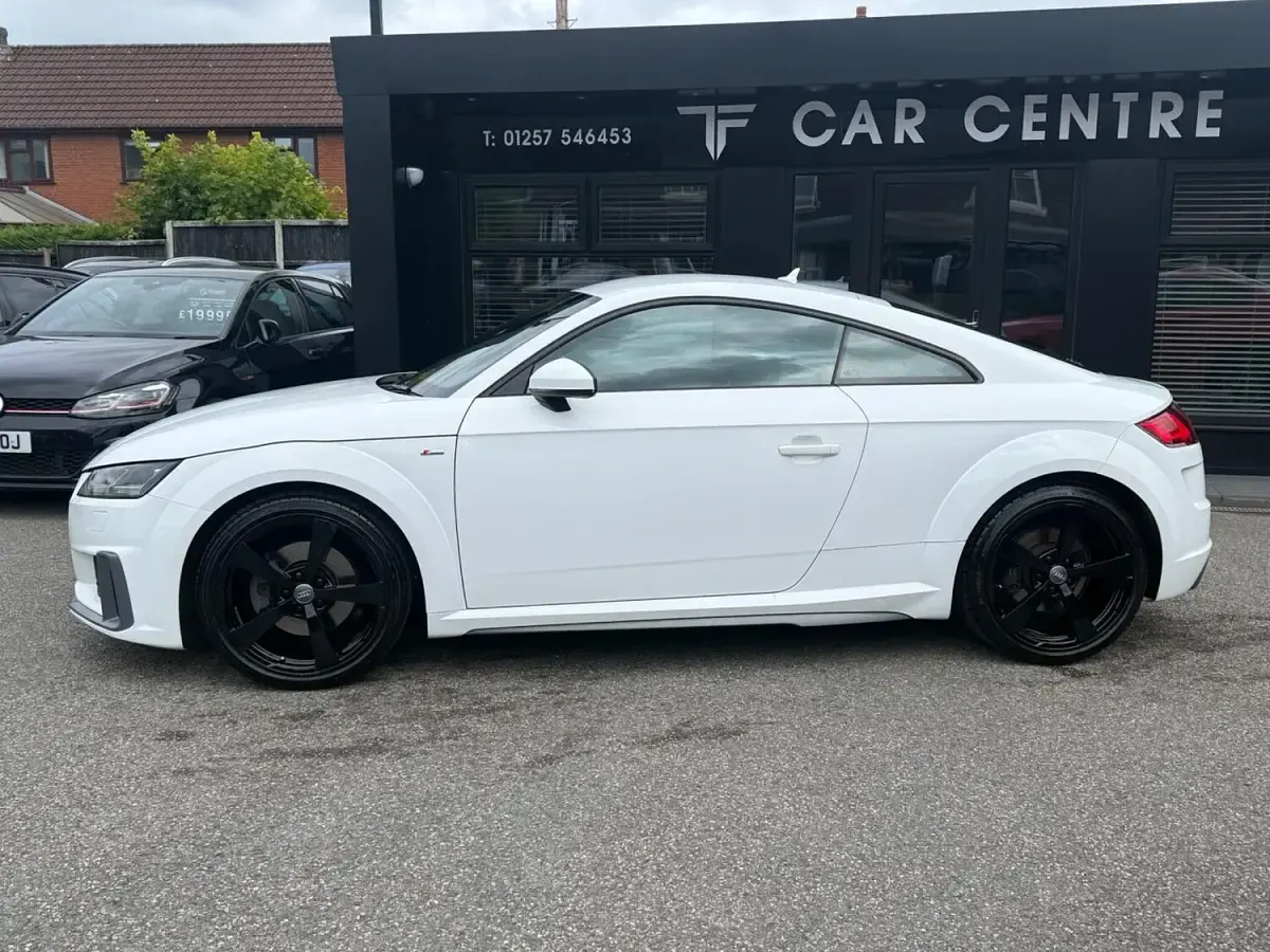 Used Audi TT S-Line 197 HP (144 kW) 2019 White Coupe