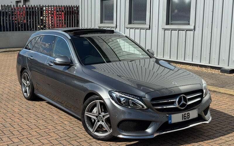 Grey Used 2018 Mercedes C200 AMG Line Premium Estate | £15,000 (Good price) - Image 1/4