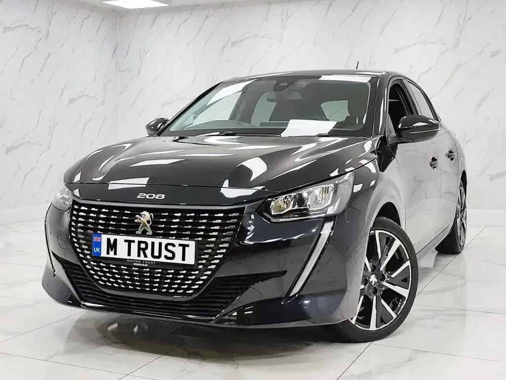 Used Peugeot 208 Allure Premium 100 HP (73 kW) 2020 Black Hatchback