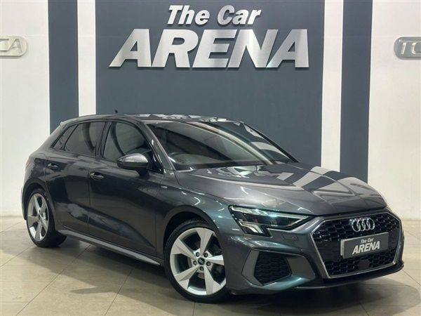 Grey Used 2021 Audi A3 Sportback S-Line Hatchback | £19,980 (Fair price) - Image 1/1