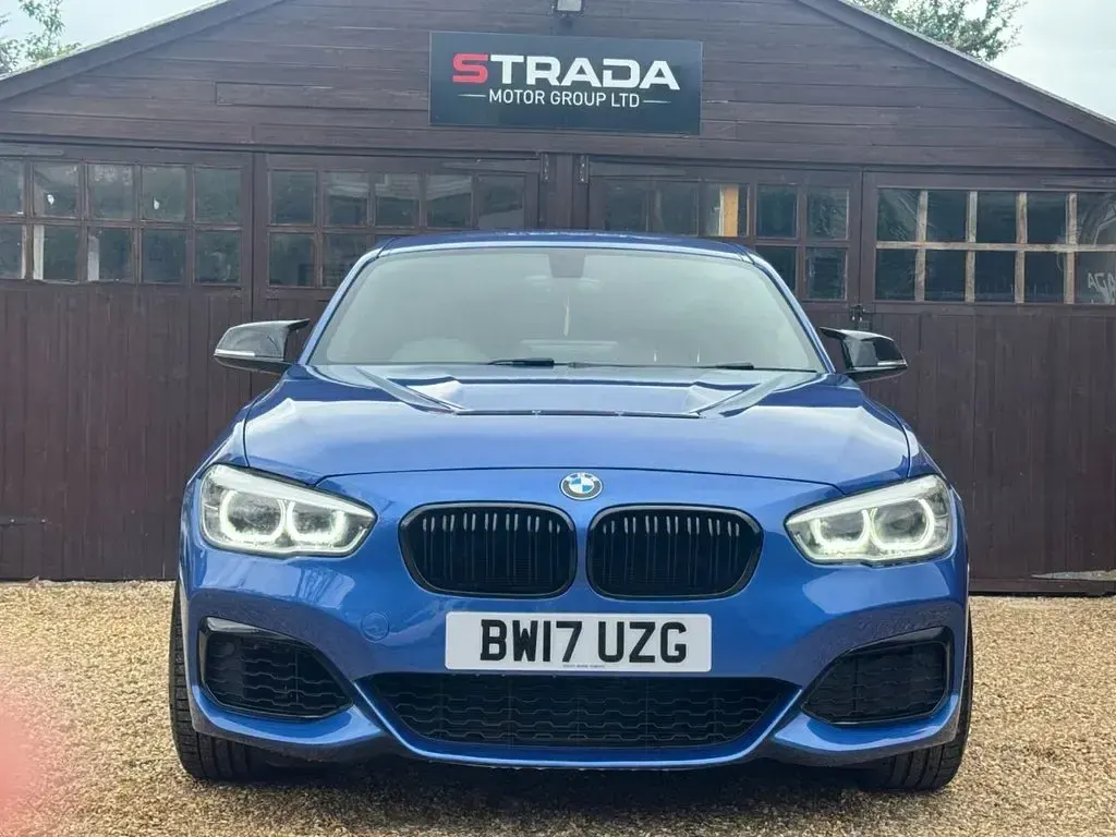 Used BMW M140 M Sport 340 HP (250 kW) 2017 Blue Hatchback