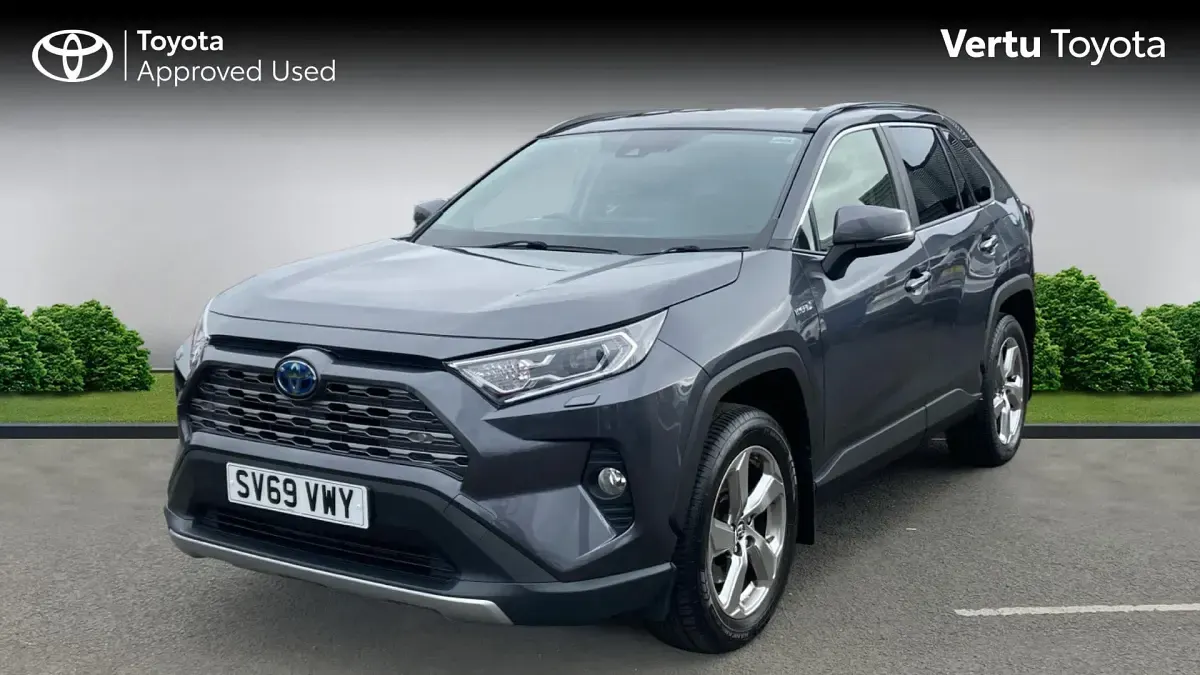 Used Toyota RAV4 Hybrid 222 HP (163 kW) 2019 Decuma grey SUV