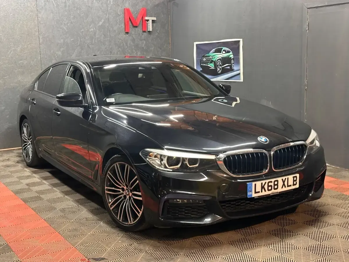 Used BMW 530e M Sport 248 HP (182 kW) 2018 Black Sedan