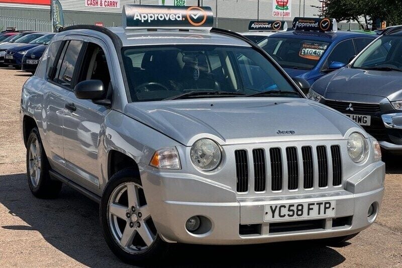 Silver Used 2008 Jeep Compass Limited SUV | £2,475 - Image 1/1
