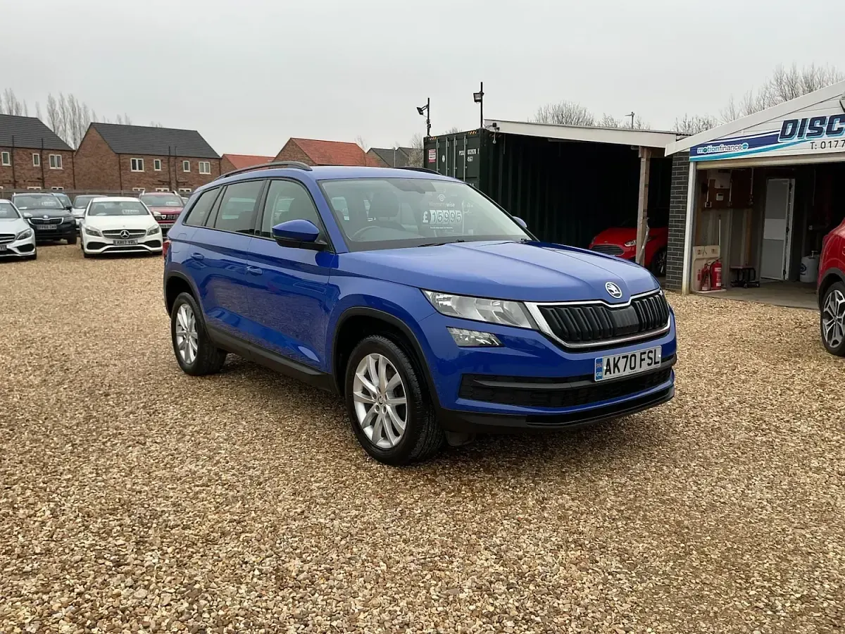 Używany Skoda Kodiaq SE 150 KM (110 kW) 2020 Niebieski SUV