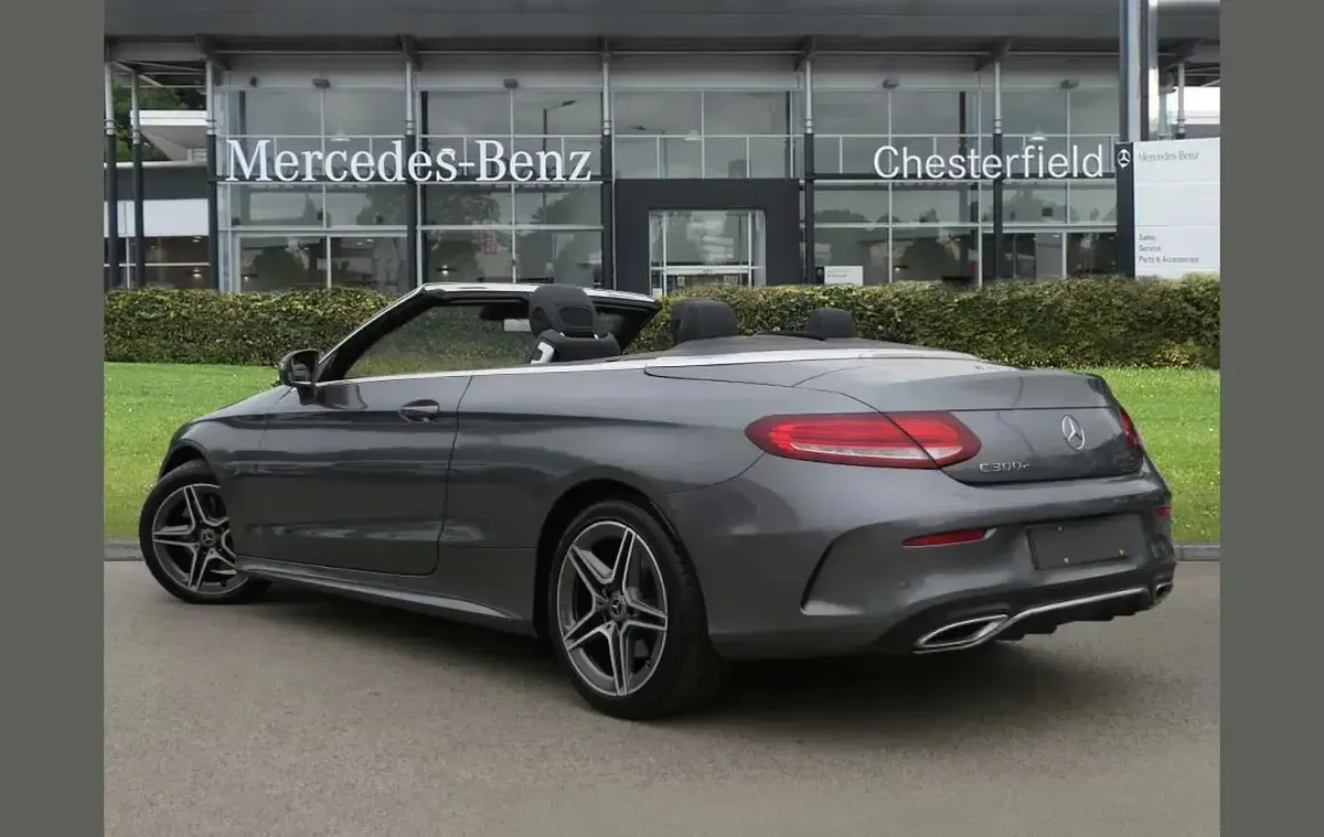 Used Mercedes C300 AMG Line Premium 241 HP (177 kW) 2020 Grey Cabriolet