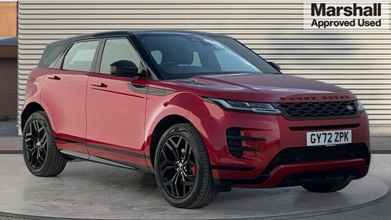 Red Used 2023 Land Rover Range Rover evoque Autobiography Hatchback | £33,830 (Fair price) - Image 1/4