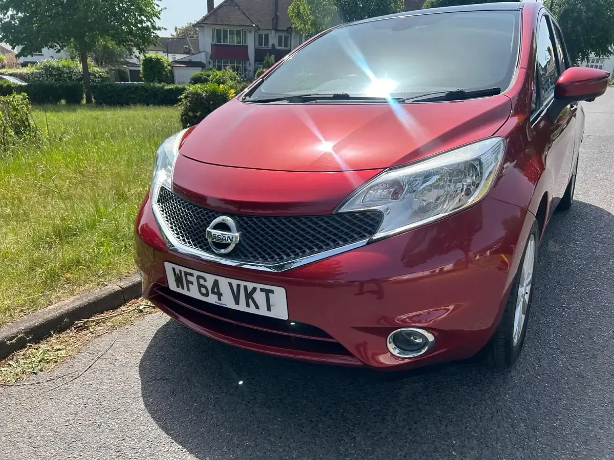 Used Nissan Note Acenta Premium 98 HP (72 kW) 2014 Red Hatchback