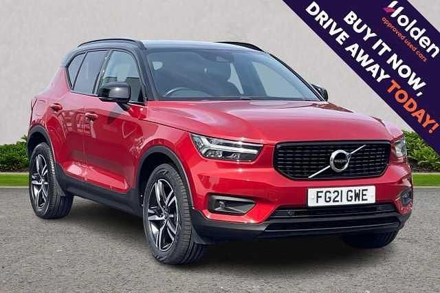 Red Used 2021 Volvo XC40 R-Design SUV | £23,990 (Good price) - Image 1/4
