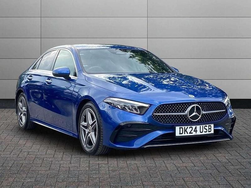 Blue Used 2024 Mercedes A200 Executive Sedan | £27,495 (Expensive) - Image 1/4