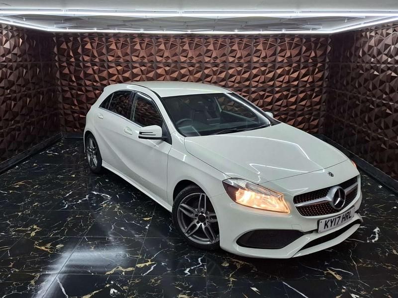 White Used 2017 Mercedes A180 AMG line Hatchback | £8,799 (Fair price) - Image 1/4