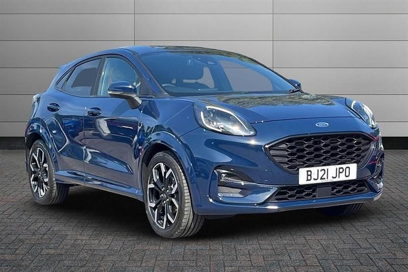 Blue Used 2021 Ford Puma ST-Line X Hatchback | £15,990 (Good price) - Image 1/2