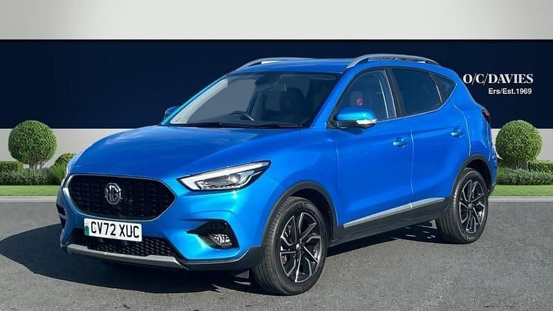 Used MG ZS Exclusive 106 HP (77 kW) 2023 Blue SUV