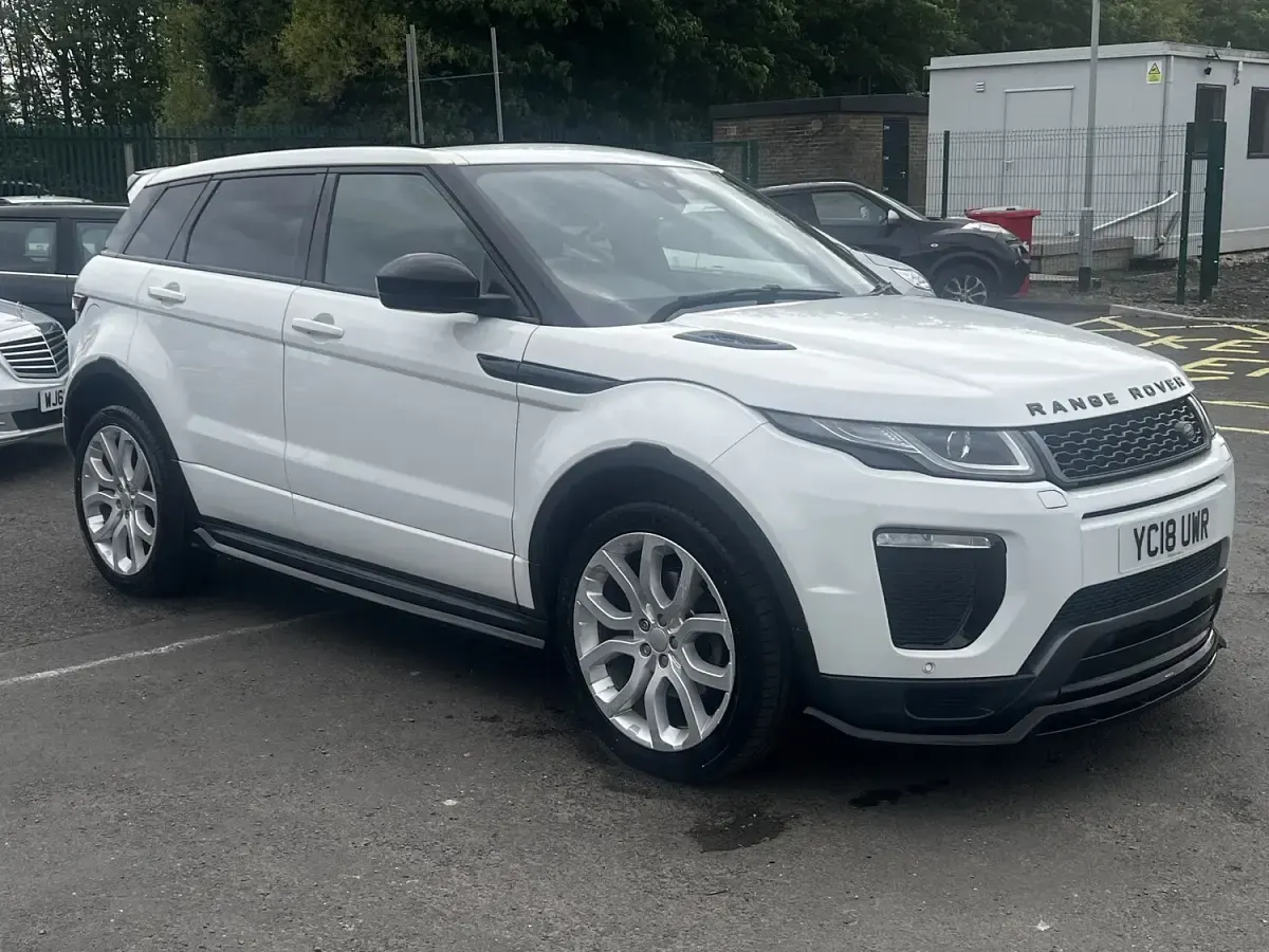 Used Land Rover Range Rover evoque HSE Dynamic 2018 White SUV