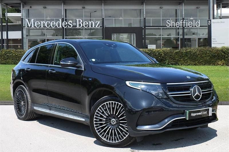 Black Used 2022 Mercedes EQC400 AMG Line Premium SUV | £26,985 (Fair price) - Image 1/4