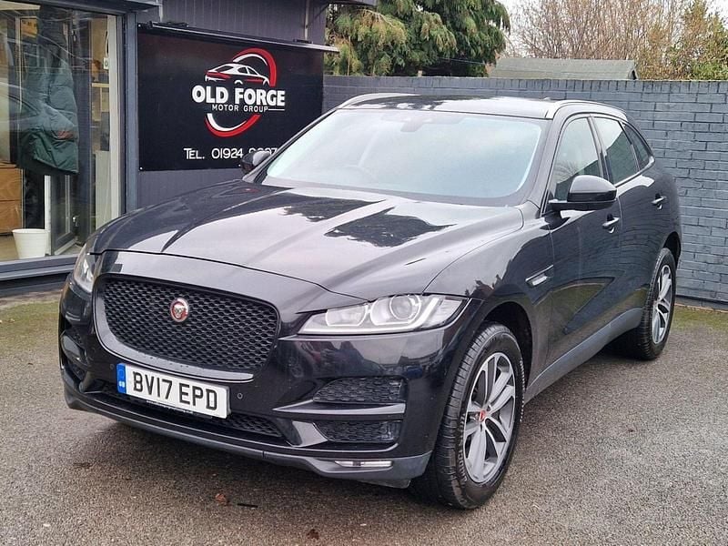 Used Jaguar F-Pace Prestige 163 HP (119 kW) 2017 Black SUV