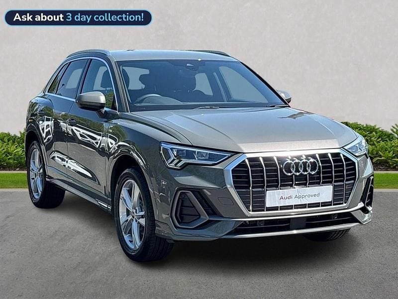 Grey Used 2025 Audi Q3 S-Line SUV | £28,548 (Good price) - Image 1/2