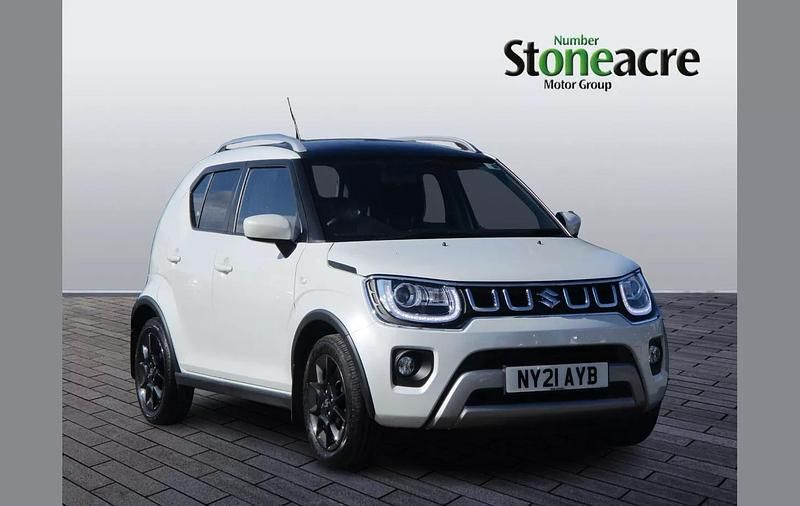 White Used 2021 Suzuki Ignis SZ-T Hatchback | £14,500 (Fair price) - Image 1/4