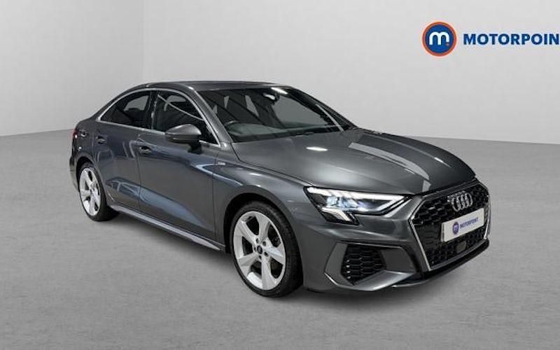 Used Audi A3 S-Line 110 HP (80 kW) 2023 Grey Sedan