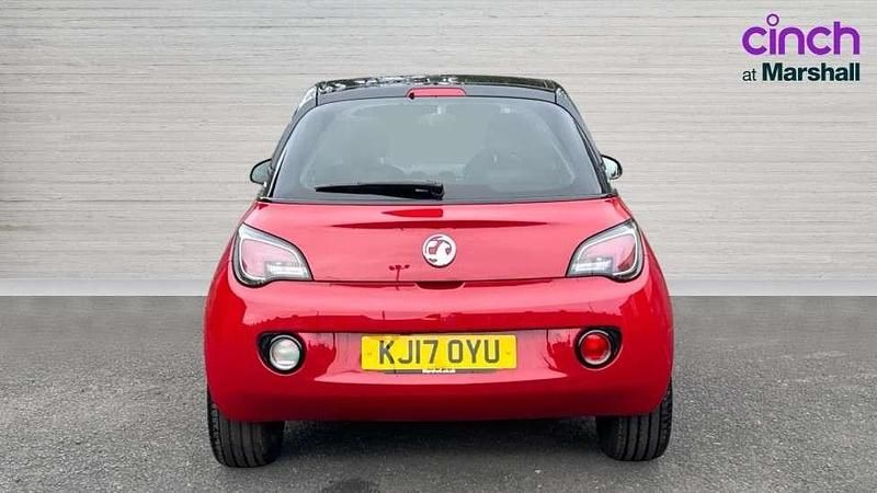 Used Vauxhall Adam 70 HP (51 kW) 2017 Red Hatchback