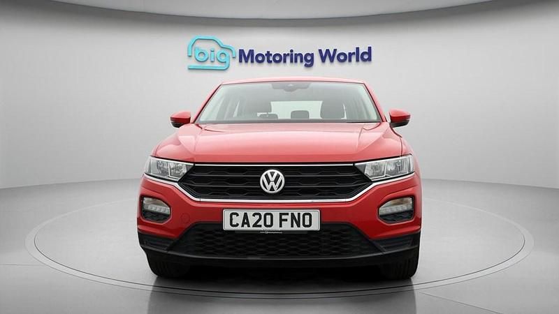 Used VW T-Roc S 115 HP (84 kW) 2020 Red SUV