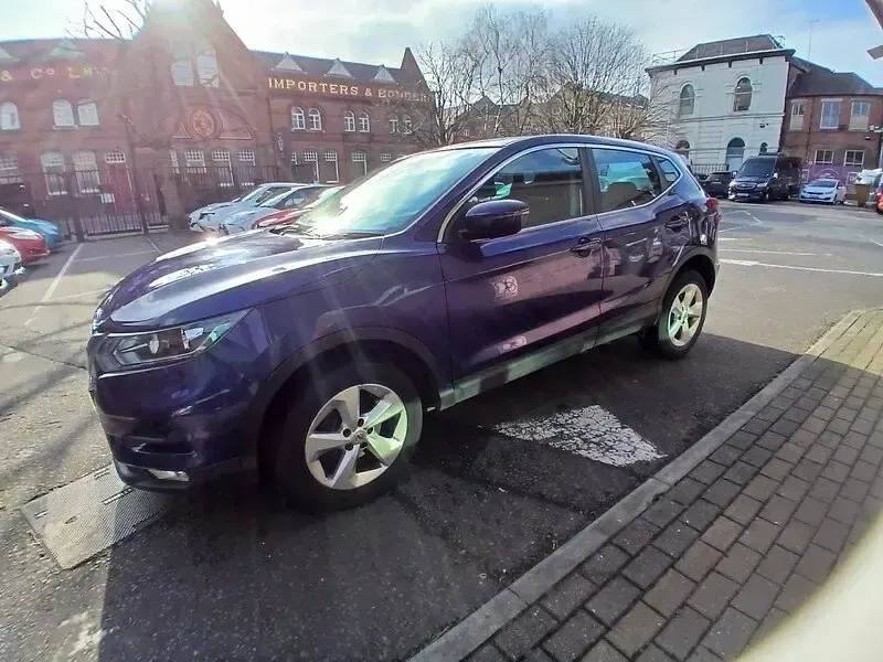 Used Nissan Qashqai Acenta 115 HP (84 kW) 2018 Blue SUV