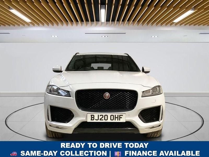 Second-hand Jaguar F-Pace Chequered Flag 180 CP (132 kW) 2020 Alb SUV