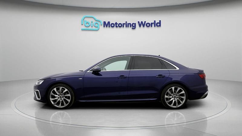 Used Audi A4 S-Line 150 HP (110 kW) 2024 Blue Sedan