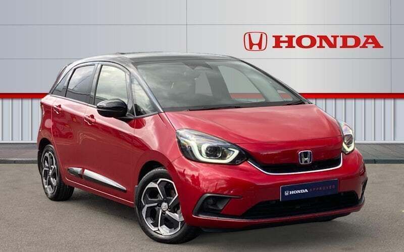 Red Used 2022 Honda Jazz Hybrid Hatchback | £18,166 (Fair price) - Image 1/4