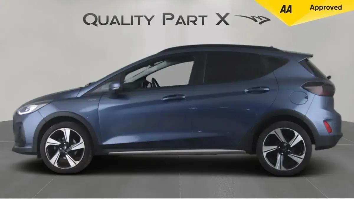 Second-hand Ford Fiesta Active 100 CP (73 kW) 2023 Albastru Hatchback