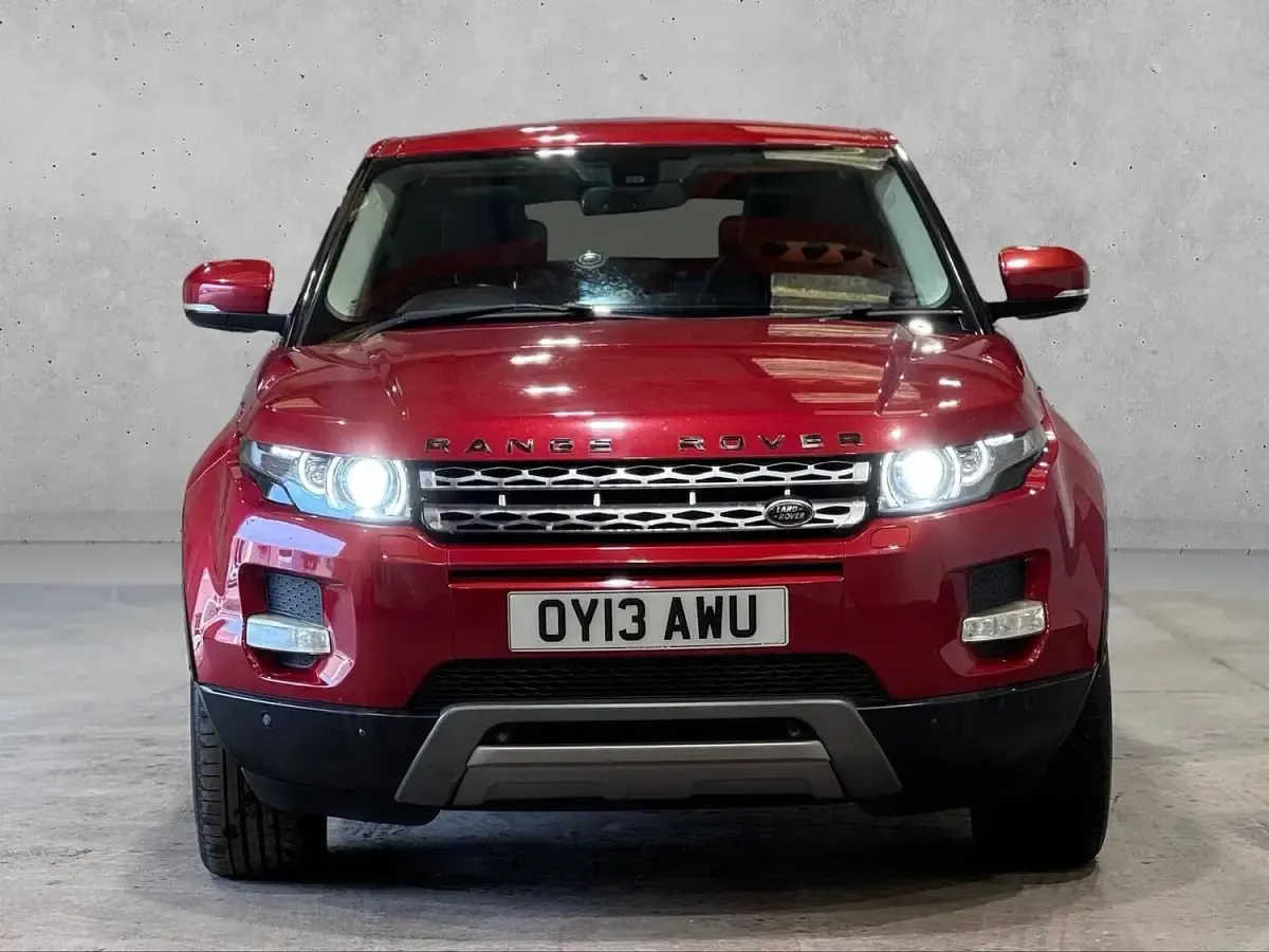 Używany Land Rover Range Rover evoque Prestige 190 KM (139 kW) 2013 Czerwony SUV