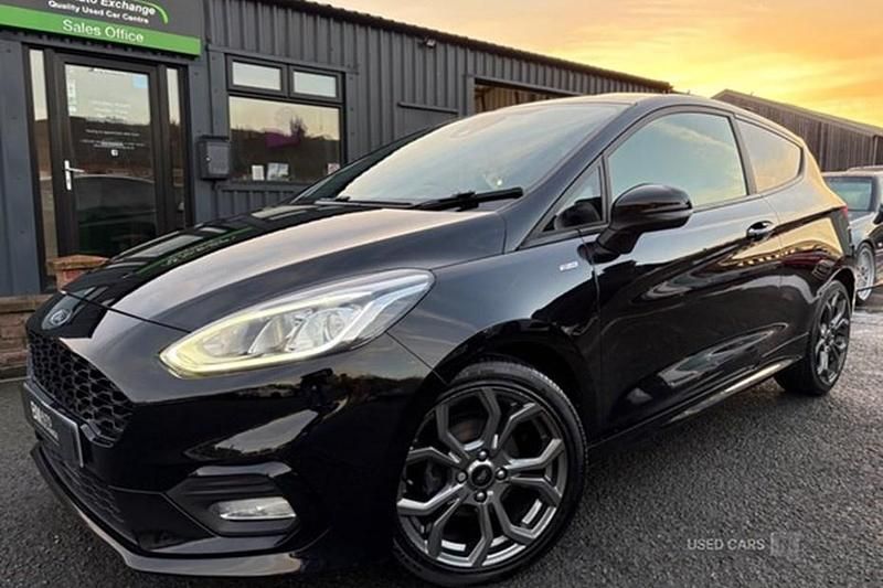 Black Used 2018 Ford Fiesta ST-Line Hatchback | £7,450 (Fair price) - Image 1/1