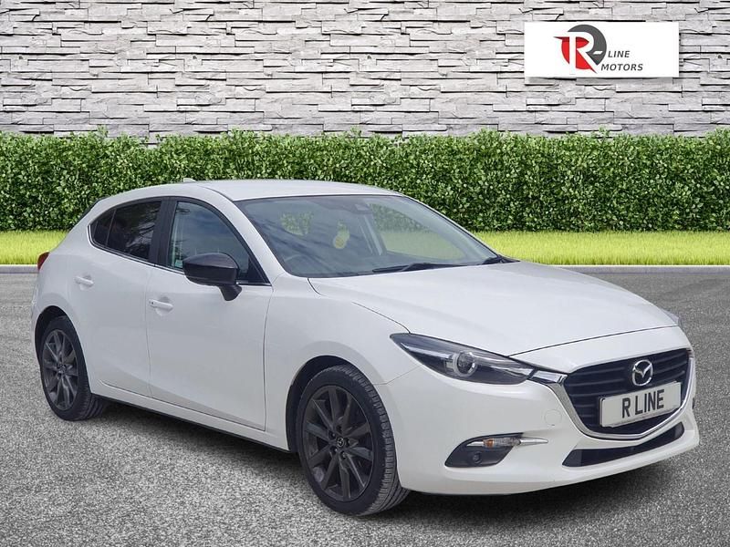 White Used 2018 Mazda 3 Inclusive Hatchback | £9,595 (Fair price) - Image 1/4